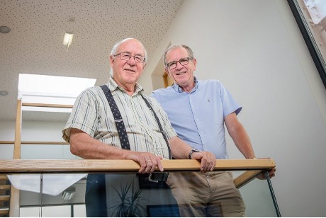 Pieter Pekelharing and Bram van Leeuwen, the 2 founders of Winclove Probiotics.