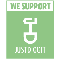 The Justdiggit logo